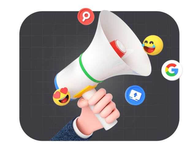 Marketing Digital 3 Rectangle 3 2 1